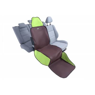 Mata samochodowa – Kardimata Activ na przedni fotel, brązowo zielona